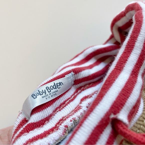 Baby Boden Flannel Lined Tan Corduroy Pants | 6-12m - Picture 5 of 5